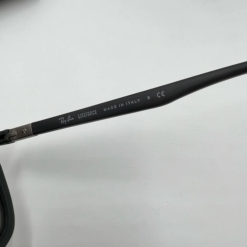 Ray-Ban RB4308M Scuderia Ferrari Matte Grey Mirror Sunglasses RB4308M F6266G 57